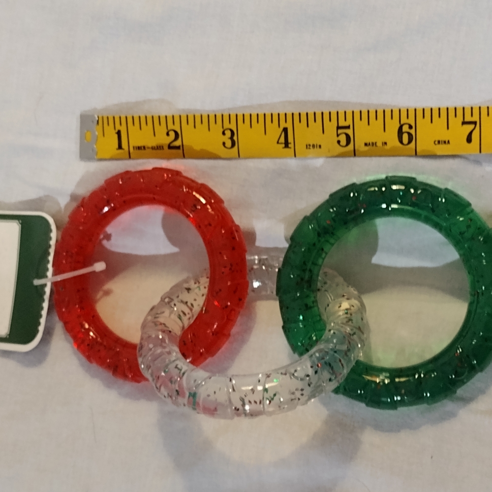 Festive Dog Toy Set with Red and Green Colors - Picture 8 of 9